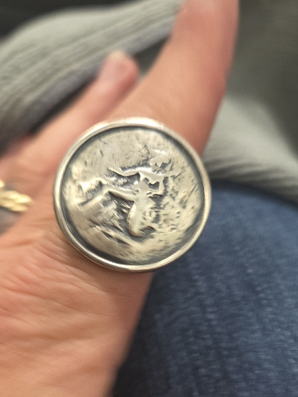 Roman Style Coin Ring